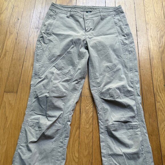 Kuhl Size 10 Regular Khaki Beige Spire Roll Up Convertible Outdoor Hiking Pants - Picture 3 of 16